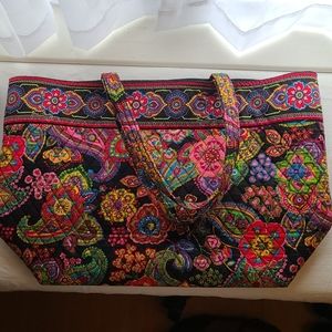 Vera Bradley Grand Tote, Symphony in Hue